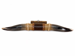 Juego de Cuernos de Toro Montados, Ecológicos, Hechos a Mano, Rústicos, Modernos, con Diseño Animal, Cuernos Pulidos, Decoración del Hogar Estilo Western, Pascua - Product Image 2