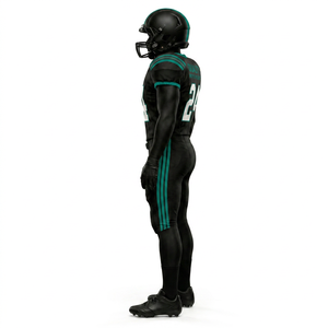 Uniforme de Fútbol Americano Personalizado de Alta Calidad, Tela Transpirable, Sublimado, Uniforme de Fútbol con Estampado Personalizado, Kit de Equipo Personalizado - Product Image 5