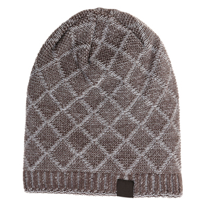หมวกบีนนี่ไหมพรมหนานุ่ม 100% อะคริลิก พิมพ์ลายดิจิตอล  รับสั่งทำโลโก้แบรนด์ของคุณ  แบบ unisex สำหรับฤดูหนาว รุ่น 2026 - Product Image 1