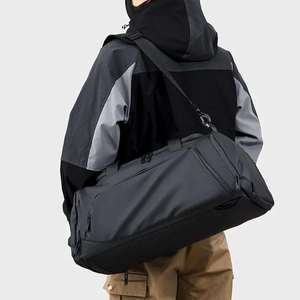 Bolsa de Viaje Deportiva Personalizada al por Mayor, de Piel Auténtica, Plegable, con Logotipo de Moda, Nueva, Impermeable - Product Image 2