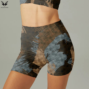 Conjunto Deportivo de Dos Piezas de Alta Calidad con Impresión por Sublimación para Entrenamiento, Bra Deportivo y Pantalones Cortos, Ropa Deportiva para Gimnasio - Product Image 5