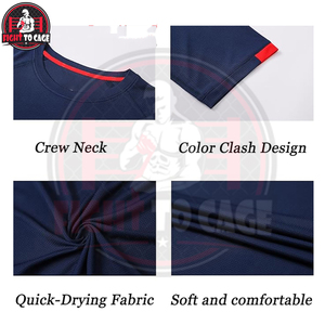 Bon fournisseur, service OEM, hauts de sport écologiques à séchage rapide, respirants, anti-transpiration, manches courtes, t-shirts de sport. - Product Image 6