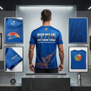 เสื้อยืดสำหรับนักวิ่ง ผ้าพรีเมียมสำหรับกีฬาชุมชนและการแข่งขัน คอลเลกชันเสื้อวิ่งน้ำหนักเบาสำหรับกิจกรรมกลางแจ้ง - Product Image 3