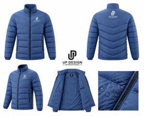 Chaqueta Acolchada Ligera para Hombre, Personalizada, con Aislamiento, para Invierno, con Cierre, de Poliéster, Informal, para Exteriores, Fabricante OEM ODM - Product Image 2