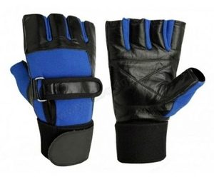 Guantes de Gimnasio para Levantamiento de Pesas, Neopreno Antideslizante, Palma Acolchada, Elásticos, Transpirables, Medios Dedos, Ajuste Ceñido, Crossfit, Entrenamiento - Product Image 2