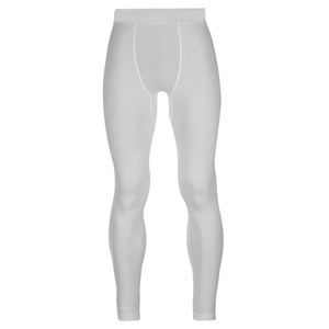 AL RAFEEQ Leggings de compression pour hommes en Spandex/Nylon – Respirants, séchage rapide, taille élastique réglable, motif uni, longueur intégrale - Product Image 1