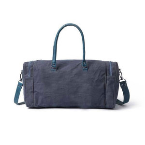 Large Capacity Heavy Duty <b>Leather</b> Duffel <b>Bag</b> Waterproof Luxury Sport Weekender Travel <b>Bag</b> for Motorcycling Outdoor Trips - Product Image 5