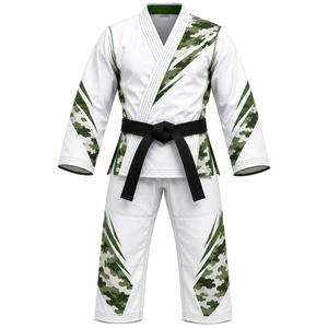Customized Low Price 100% Cotton Made Karate Uniform Custom Design New Arrival Fight Wear Karate Uniform For Sale - Product Image 5