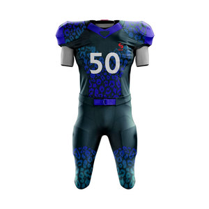 Solid Trader <b>Elite</b> Athlete Weightless Construction Breathable Anti Pilling Custom Printed Mens American Football Uniform - Product Image 2