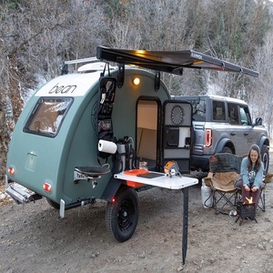 Teardrop Campers 4x4 Independent Suspension Lightweight Foldable Waterproof Mini Expanded 4 Person For Sale - Product Image 4