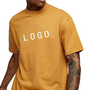 เสื้อยืดคอตตอนทรงโอเวอร์ไซส์สำหรับผู้ชาย สไตล์คลาสสิก ทรงหลวมใส่สบาย เหมาะสำหรับงานสตรีทแวร์ เสื้อเปล่าคุณภาพพรีเมียมสำหรับงานสกรีนแบรนด์ - Product Image 2
