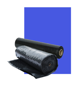 ม้วนฟิล์มพลาสติก LDPE สีดำสำหรับบรรจุภัณฑ์เครื่องสำอางแบบใช้แล้วทิ้ง พิมพ์ออฟเซ็ต - Product Image 1