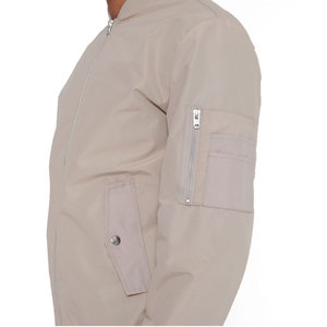 Best Selling Custom Size Bomber Jacket for Men Factory Direct Bomber Jacket with Stand Collar Adults Wear Men Bomber Jacket - Product Image 3