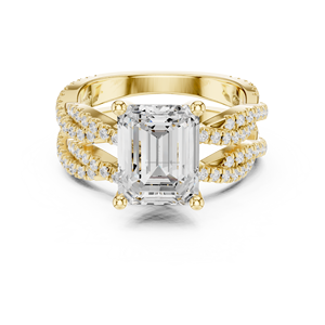 Modish gold jewels 14k Stylish <b>Open</b> Adjustable <b>Ring</b> for Women - Product Image 3