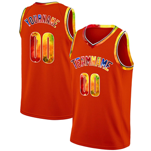 Uniforme de Baloncesto sin Mangas con Cuello en V, 100% Poliéster, Transpirable, de Secado Rápido, Ecológico, Talla Grande, Unisex, Diseño Personalizado para Adultos - Product Image 5