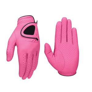 Guantes de Golf Duraderos de Cuero Cabretta para Hombre, Antideslizantes, de Dedo Completo, Suaves, Transpirables, Resistentes al Sudor, para Mano Izquierda, Talla L - Product Image 1