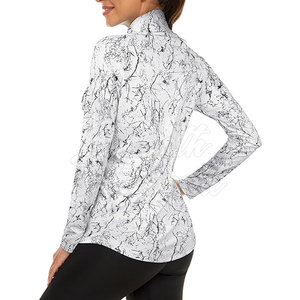 Camiseta Deportiva de Manga Larga para Mujer, Transpirable y Elegante, con Logotipo Frontal Reversible, Ecológica, para Entrenamiento Físico y Comodidad Diaria - Product Image 2