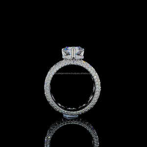 แหวนหมั้น925เงินแท้สำหรับงานแต่งงานหรือของขวัญ - Product Image 6