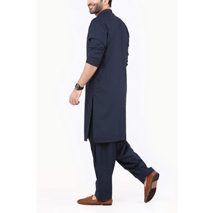 Tenue traditionnelle masculine en coton Shalwar Kameez, respirante, légère et confortable, pour les occasions décontractées, le bureau et la prière. - Product Image 2