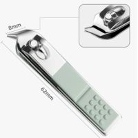 Juego de Manicura de Acero Inoxidable 7 en 1, Lujoso, Premium y Duradero |   Kit de cuidado de uñas portátil multifuncional para manos, rostro y pies