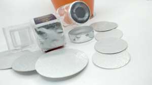 Film PET de transfert thermique argenté imperméable à haute brillance, rouleau de vinyle permanent pour machine de découpe de vêtements, haute qualité - Product Image 5