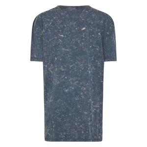 T-shirt femme personnalisé avec logo, en coton délavé à l'acide, manches courtes, imprimé sur toute la surface, t-shirt épais délavé à l'acide pour femme - Product Image 5