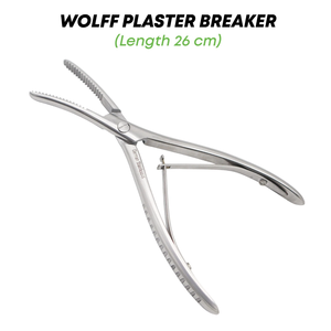 เครื่องมือผ่าตัดกระดูกและข้อ Wolff Plaster Breaker ขนาด 26 ซม. ทำจากสแตนเลสสตีล โดย Mahfooz Instruments - Product Image 4