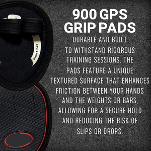 Poignées en caoutchouc naturel PVC extra résistantes, noires, durables, pour la musculation, l'haltérophilie, protection complète Geo - Product Image 6