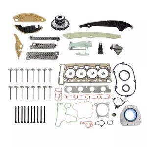 Kit Guarnizioni Testata Catena Distribuzione Valvole Aspirazione Scarico 06K109158AA 06H109158H per Audi VW Jetta 2.0 TSI Premacy Continental V70 - Product Image 2