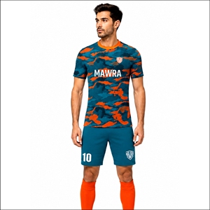 Bulk Supply Custom Soccer Uniforms Men Professional Team Sport Jersey Breathable Moisture Wicking Athletic Match <b>Kit</b> Manufacture - Product Image 1