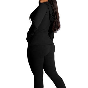 Combinaison de sport élégante à manches longues pour filles, tenue de sport idéale pour le fitness et le yoga, par OVERSEAS SPORTS - Product Image 2