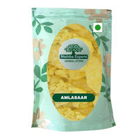 Soufre jaune Amlasar Gandhak Amalsar Ghandak, herbes brutes séchées, extrait végétal, aliment santé, conditionné sous vide en fût, vente en gros