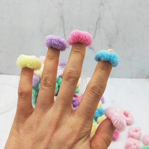 Coletero Elástico Simple para Niñas, Color Sólido, Duradero, en Caja, Lindo y Dulce, para Cola de Caballo o Trenza Pequeña - Product Image 4