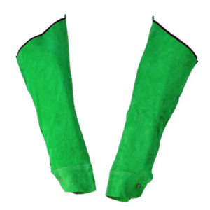 Premium Heavy-Duty Cowhide Split Leather Welders <b>Work</b> <b>Apron</b> Industrial Safety Sleeves Resistant to Spark Heat and Fire - Product Image 3