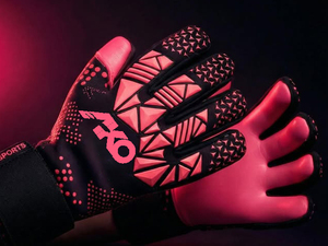 Gants de gardien de but de football professionnels de haute qualité, respirants, en latex allemand 4 mm, protection des doigts, par Ako - Product Image 3