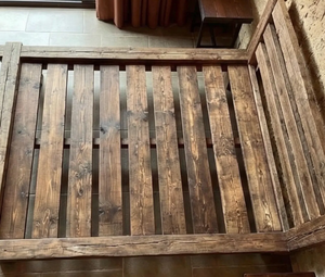 Modern Villa Bedroom Bed Hotel Indoor Furniture Set Resort Bedroom Bed Luxury Apartment Bedroom Furniture Set Bedroom Wood Beds - Product Image 3