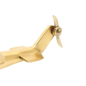 Modelo de Helicóptero Art Deco de Aluminio Hecho a Mano, Pieza Coleccionable de Aeronave, Miniatura para Escritorio de Oficina - Product Image 2