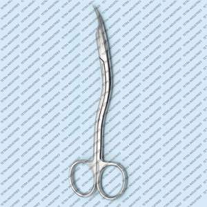 Tijeras de Sutura Heath de 6 Pulgadas, Hojas Dentadas Doble Curvatura, Acero Inoxidable Alemán, Instrumentos Quirúrgicos - Product Image 6