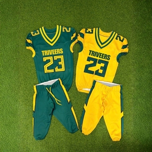 Camiseta de Fútbol Americano de Alta Calidad, Poliéster 280G, Estilo Urbano, Bordada y Sublimada, Uniformes Deportivos - Product Image 1