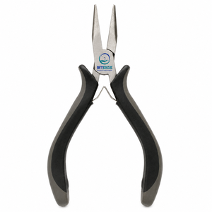 Pince à bec long professionnel en acier inoxydable, pince à bec fin de précision pour la fabrication de bijoux, le gainage de fils et les loisirs créatifs - Product Image 1