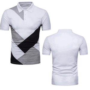 Custom Casual Knitted 100% Cotton Short Sleeve Solid Pattern <b>Shirt</b> Breathable Quick Dry Performance Sportswear <b>Men</b> Team Uniform - Product Image 3