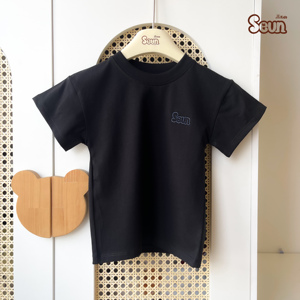 T-shirt d'été pour enfants, unisexe, vêtements pour garçons et filles, coton extensible respirant, haut à manches courtes, fabriqué au Vietnam, toucher ultra-doux - Product Image 1