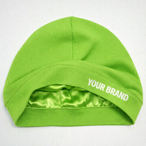 Satin Lined Knit Beanie Winter Hat Soft Warm Breathable & Waterproof Skull <b>Cap</b> for <b>Men</b> Women Casual Outdoor Ready Ship Wholesale - Product Image 5