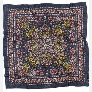 Bandana personnalisé 100% coton, foulards imprimés numériquement, petits foulards carrés faits à la main pour femmes, bandeaux tendance, foulard - Product Image 3