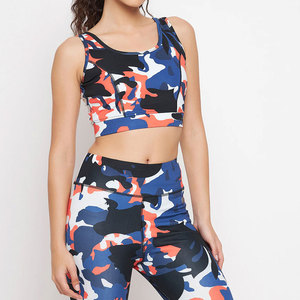 Soutien-gorge de sport tendance à marque privée pour femmes, maintien élevé, sans coutures, respirant, séchage rapide, col rond, pour dames - Product Image 3