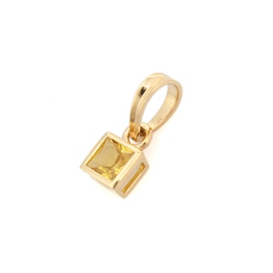 เครื่องประดับอัญมณีสีเหลือง14K,เครื่องประดับแฟชั่นทำมือจิวเวลรี่พลอยสีเหลืองทองจิวเวลรี่สำหรับผู้ชายและผู้หญิง - Product Image 1