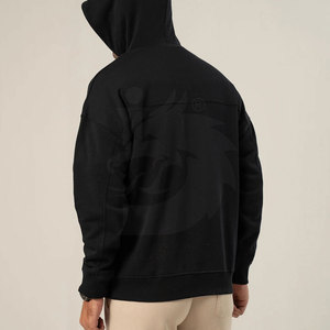 Sudaderas con Capucha para Hombre de Alta Calidad, Marca Privada, 100% Algodón, Diseño Sólido, Personalizadas, en Grandes Cantidades - Product Image 4