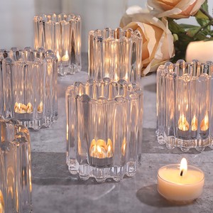 Candelabros de Madera de Nogal para Huracanes, Venta al por Mayor Personalizada OEM |   Diseño Cuadrado Hecho a Mano para Decoración del Hogar - Aqudus Saleem India - Product Image 1