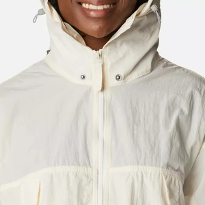 Casual Wear Trending Custom Windbreaker Jacket Manufacturer Outdoor Clothing Full <b>Zipper</b> Hooded Jacket For Women - Product Image 6