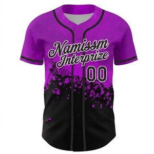 Full Custom Sublimated Baseball Jersey for Men Women and Youth with Modern <b>Athletic</b> Style Design - Product Image 5